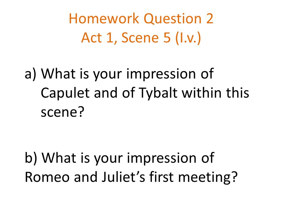 Romeo and juliet coursework help